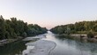 River in München