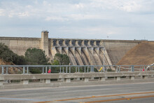 A View Of Folsom Dam From The Street