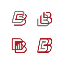 Icon Logo For Letter B Company