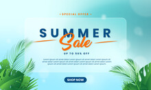 Summer Sale Discount Banner