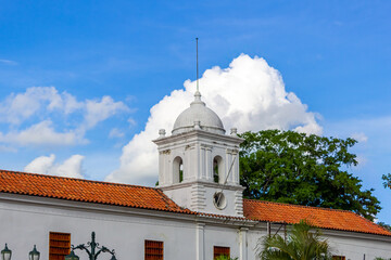 Wall Mural - church Barinas Venezuela Simon Bolivar place