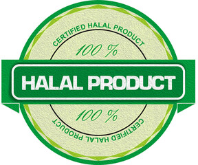  halal food stamp, Islam Muslim approved product badge sticker illustration design on white background. 