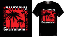 California Still A Magical Vanity Fair California T-Shirt Design