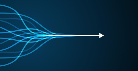 Wall Mural - abstract arrow direction. technology background. high speed. hi-tech