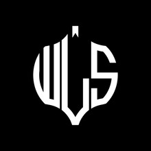 WLS Letter Logo. WLS Best Black Background Vector Image. WLS Monogram Logo Design For Entrepreneur And Business.