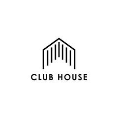 Wall Mural - Club House logo