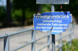 Privatgrundstück am Traunsee - Betreten verboten