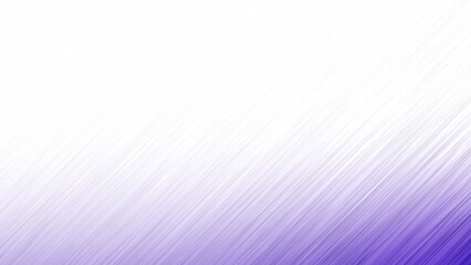 Poster - Purple diagonal lines, fade to white. Abstract striped background in 4k resolution. Full frame background for poster, web banner, template, brochure etc. Copy space.