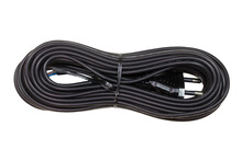 Long Black Heat Resistant Power Cable
