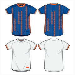 Wall Mural - Sports team jersey for football soccer athletic team uniform apparel