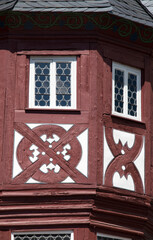 Wall Mural - Fachwerkdetail in Bacharach