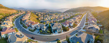 Villas In A Upper Middle Class Neighborhood Around Double Peak In San Marcos, California