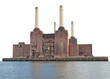 Battersea Power Station in London transparent PNG