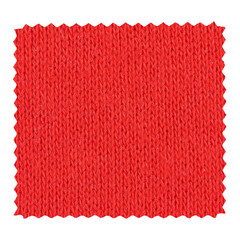 Wall Mural - Red zigzag fabric sample transparent PNG