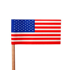 Wall Mural - American Flag of United States of America transparent PNG