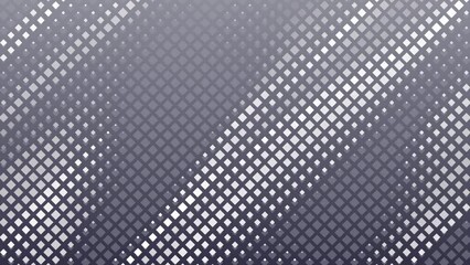 Poster - White and gray flowing rectangles liquid waves abstract motion background. Seamless loop. Video animation Ultra HD 4K 3840x2160