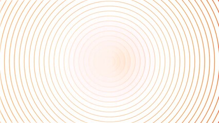 Poster - White bright background. Motion.Blue and orange circles in the animation that move apart in different directions in the animation and twitch.