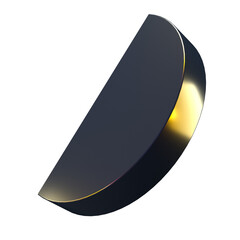 Poster - 3d render primitive. Iridescent sphere, torus, cone, cube, tube. Glossy geometric shape