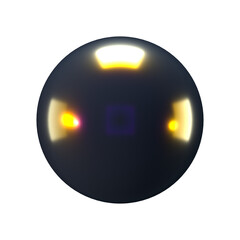 Poster - 3d render primitive. Iridescent sphere, torus, cone, cube, tube. Glossy geometric shape