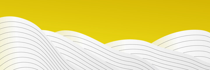 yellow abstract technology communication concept vector background