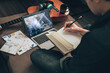 © Charnchai saeheng - Travelers planning trips and writing plan, travel expenses. or find travel routes. Travel concept.
