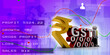 Leinwandbild Motiv 3d rendering GST Tax India with rupee sign near business man