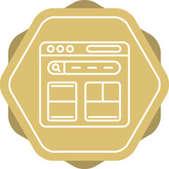 Sticker - Web Icon