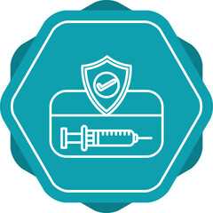 Sticker - Vaccination Card Icon