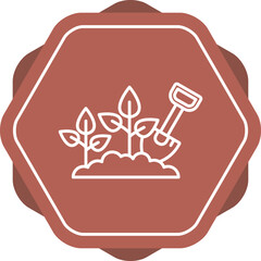 Sticker - Gardening Icon