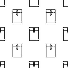 Poster - envelope icon pattern. Seamless envelope pattern on white background.