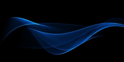 Color light blue abstract waves design
