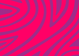 Poster - Abstract background with hypnotic wavy lines pattern