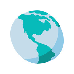 Wall Mural - world planet space outer