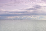 Fototapeta Do pokoju - morze widok krajobraz bałtyk poranek niebo chmury