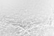 Water texture with sun reflections on the water overlay effect for photo or mockup. Organic light gray drop shadow caustic effect with wave refraction of light. Banner with copy space