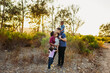 © Kelsey Smith/Stocksy - Family Outside