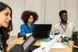 © Valentina Barreto/Stocksy - Business creative team daily routine