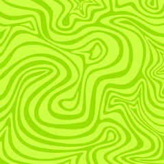 Poster - Abstract background with hypnotic wavy lines pattern