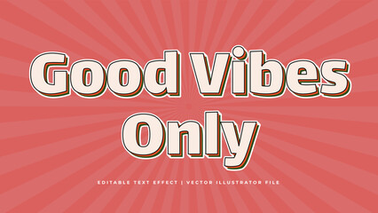 Poster - Retro Classic Editable text effect concept
