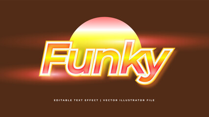 Poster - Retro Classic Editable text effect concept
