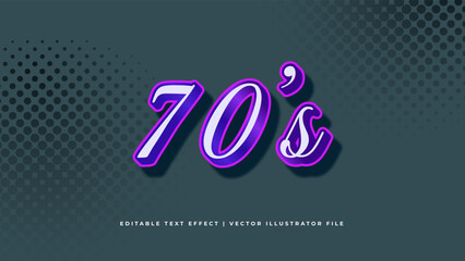 Poster - Retro Classic Editable text effect concept