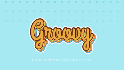 Poster - Retro Classic Editable text effect concept