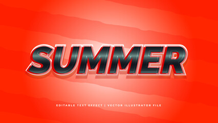 Poster - Retro Classic Editable text effect concept