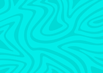 Poster - Abstract background with hypnotic wavy lines pattern