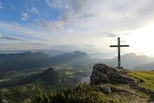 A Cross On Top Of The Mountain