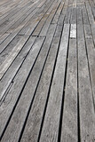 Fototapeta Desenie - Boardwalk of the pier.  Clacton on sea. Essex. England. UK, Great Brittain. Seaside resort.
