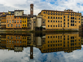 Wall Mural - Church of Saint James on the Arno in Florence.