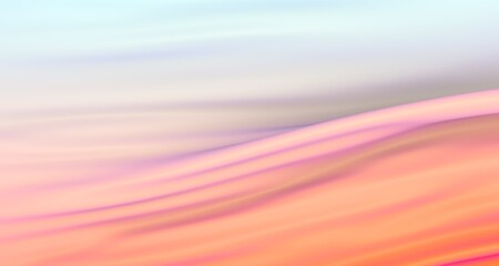 Wall Mural - Abstract gradient blue-red background with fabric flying. Fashion background. 3D render