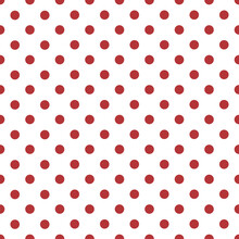 Vector Seamless Pattern With Red Dots. Vector Polka Dot Print In Red Colour.