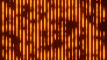 Wall Mural - Conceptual computer generated footage of dot lights representing physical phenomena